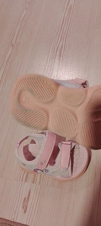 25 Beden pembe Renk Kız çocuk sandalet 