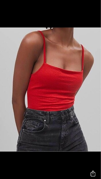 Bershka askılı body