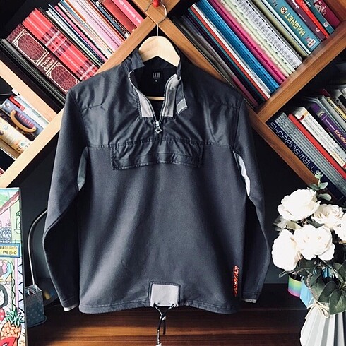 Lcw active yakası fermuarlı sweatshirt