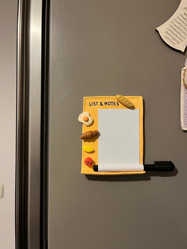 Sarı Manyetik Not Defteri - Görsel 3