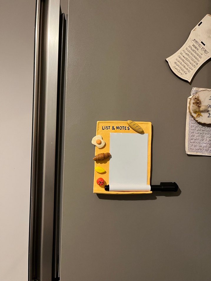 Sarı Manyetik Not Defteri - Görsel 4