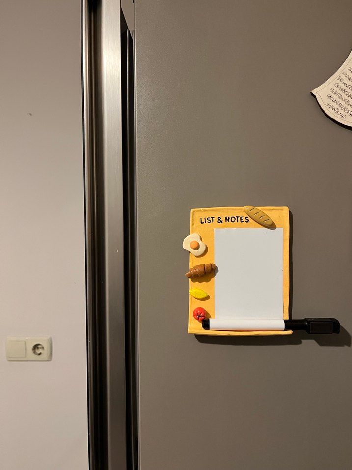 Sarı Manyetik Not Defteri - Görsel 2