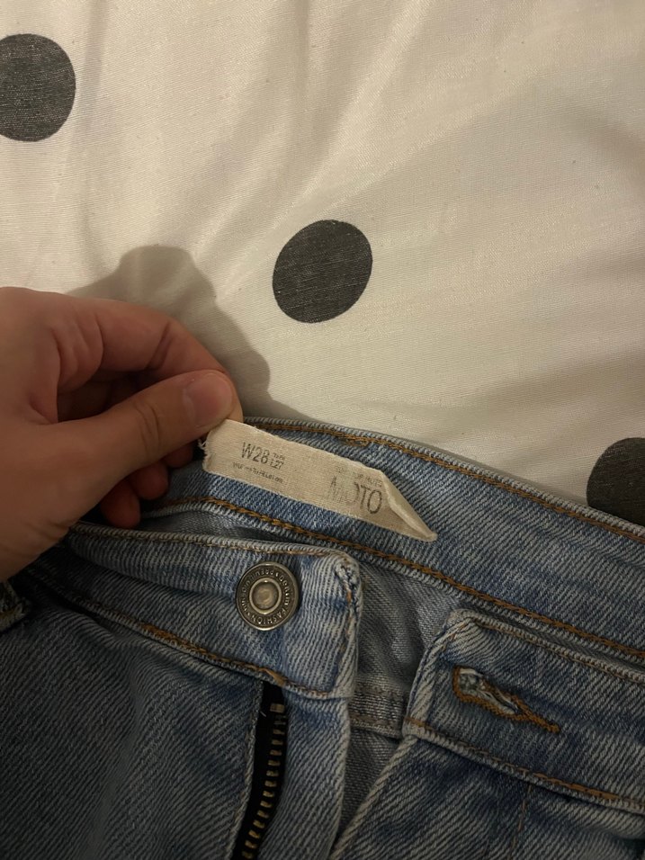 Gri Bol Kesim Kadın Denim Pantolon - Görsel 4