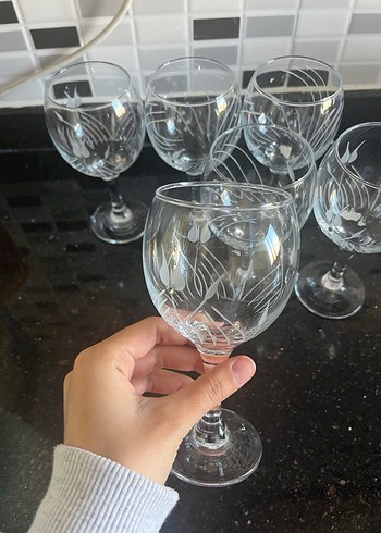 Desenli Kadeh Seti - Görsel 5