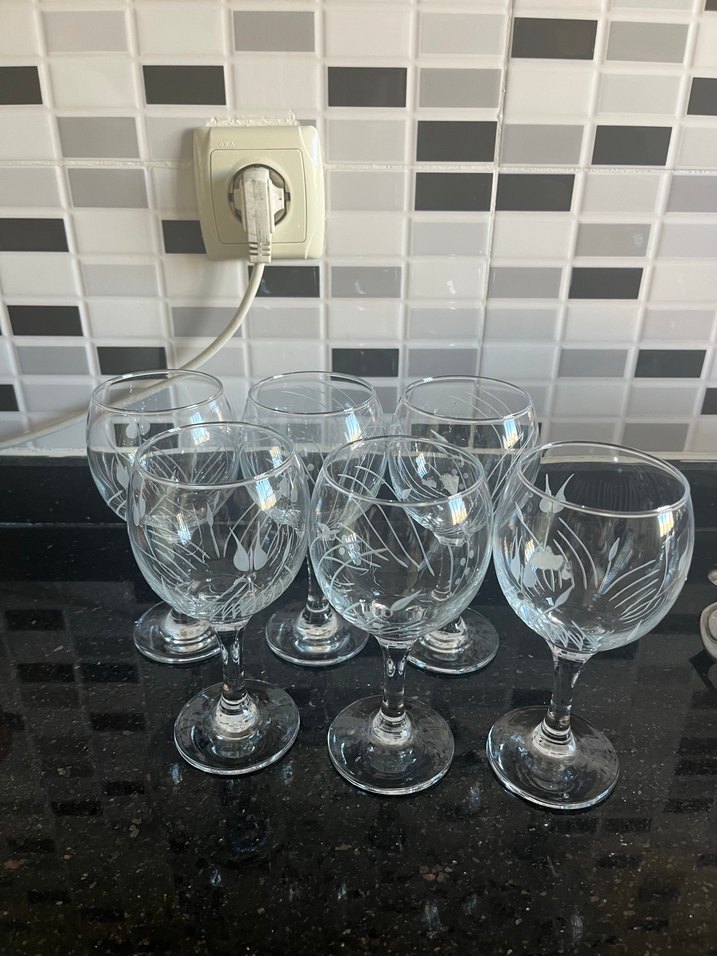 Desenli Kadeh Seti - Görsel 4