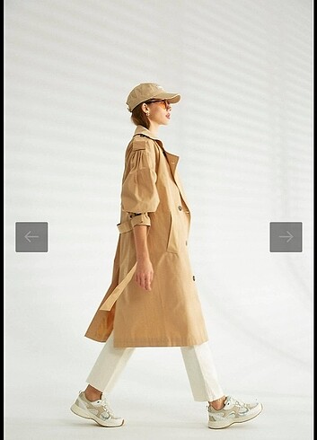 38 Beden Robin camel trençkot