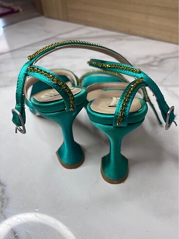 39 Beden yeşil Renk Nişantaşı shoes