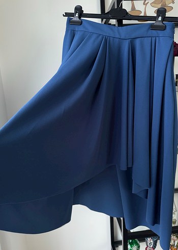 Zara Lacivert Etek