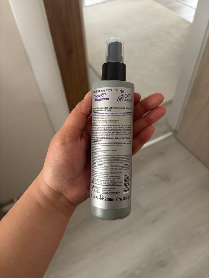 Urban Care Biotin & Kafein Saç Toniği Sprey - Görsel 2