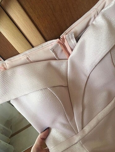 Kayık yaka elbise - Görsel 3