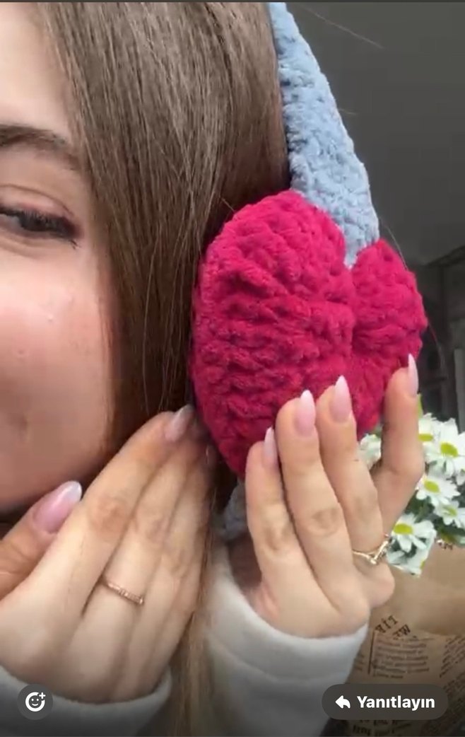 Zara kalpli örgü kulaklık - Görsel 4