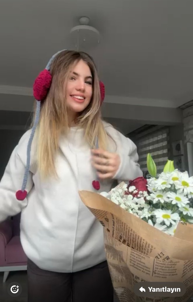 Zara kalpli örgü kulaklık - Görsel 3