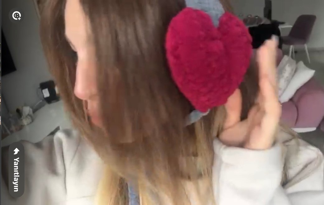 Zara kalpli örgü kulaklık - Görsel 5