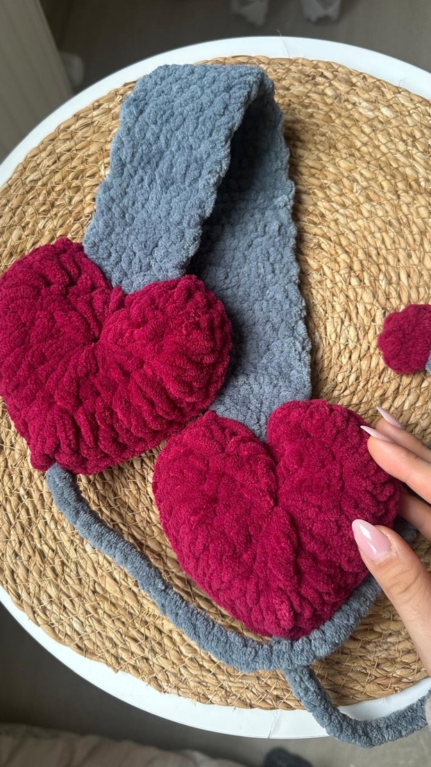 Zara kalpli örgü kulaklık - Görsel 2