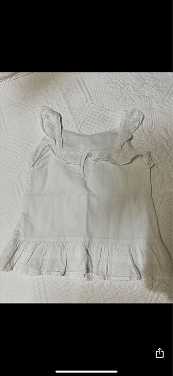 Çocuk keten bluz - Görsel 2