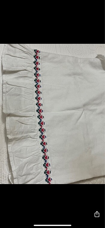 Çocuk keten bluz - Görsel 5