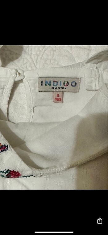 Çocuk keten bluz - Görsel 3