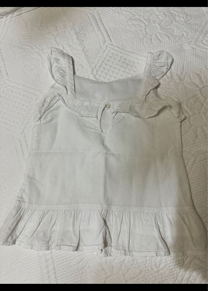 Çocuk keten bluz - Görsel 2