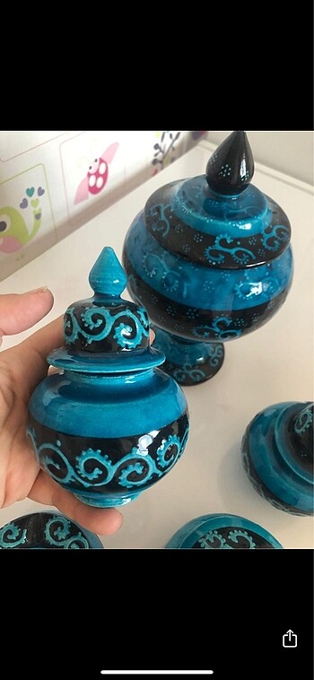 Kütahya çini aksesuar - Görsel 5