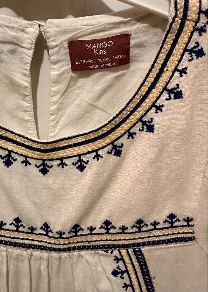 Mango kız çocuk elbise - Görsel 2