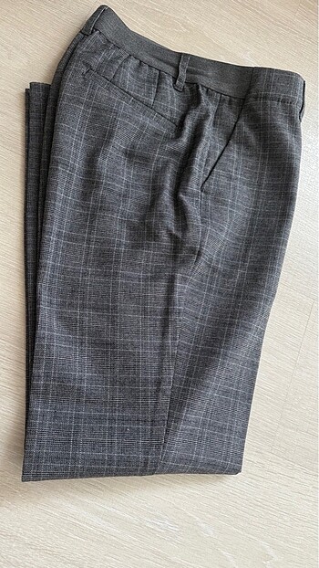 Yünlü kadın kumaş pantolon - Görsel 5