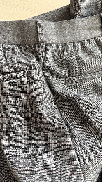 Yünlü kadın kumaş pantolon - Görsel 6