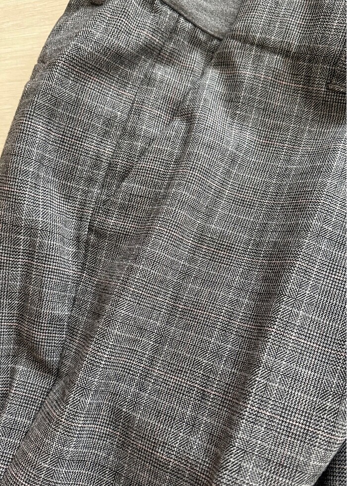 Yünlü kadın kumaş pantolon - Görsel 3