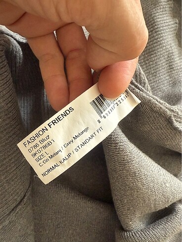 Modelli kadın kazak - Görsel 5