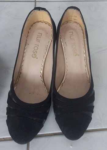 Diğer Klasik Siyah Stiletto Topuklu Ayakkabı