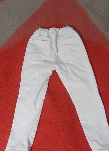 Az kullanılmış beyaz LCW pantolon