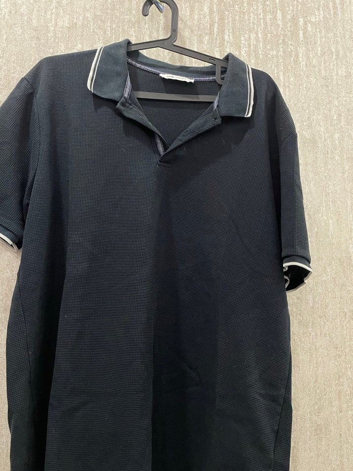 Erkek Polo Tişört, Kısa Kollu, lacivert - Görsel 2