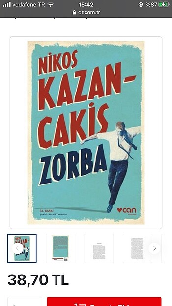  Beden nikos kazancakis - zorba