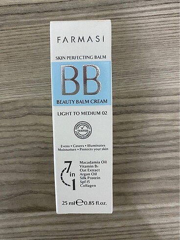 BB Krem Farmasi 02 Medium Light