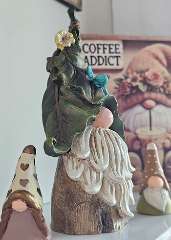 Şapkalı Dekoratif Cüce  biblo - Görsel 4