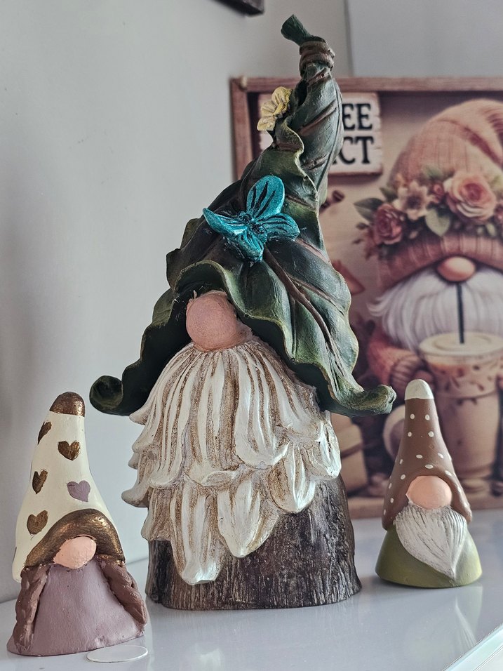 Şapkalı Dekoratif Cüce  biblo - Görsel 2