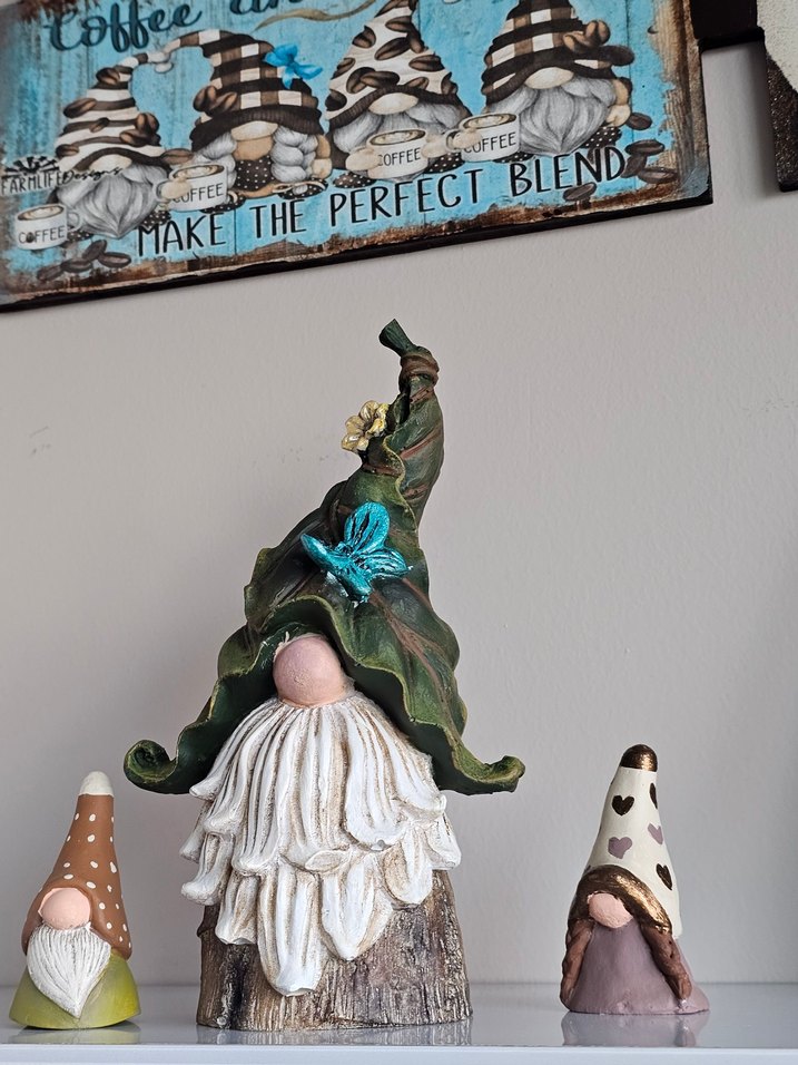 Şapkalı Dekoratif Cüce  biblo - Görsel 3