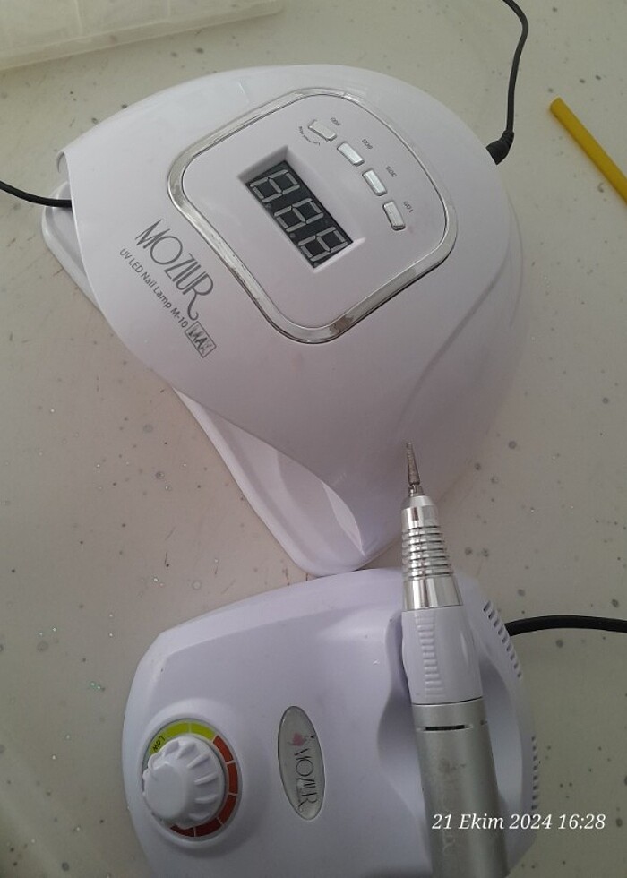 Tırnak seti uv ışık freeze  - Görsel 4