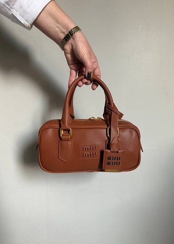 MIU MIU Arcadie leather top-handle bag - Görsel 4