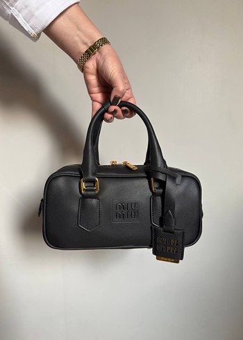 MIU MIU Arcadie leather top-handle bag - Görsel 5