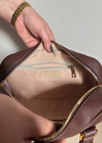 MIU MIU Arcadie leather top-handle bag - Görsel 2