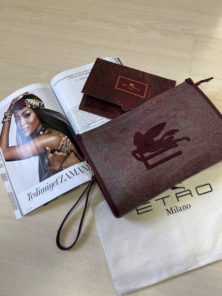 Etro Rug Cloutch - Görsel 3