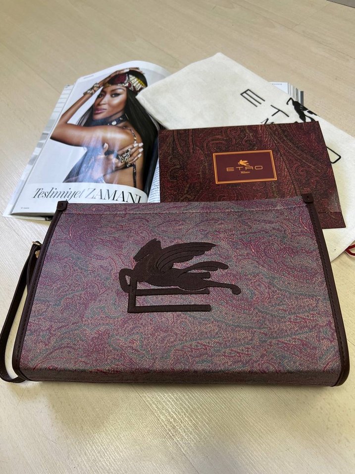 Etro Rug Cloutch - Görsel 4