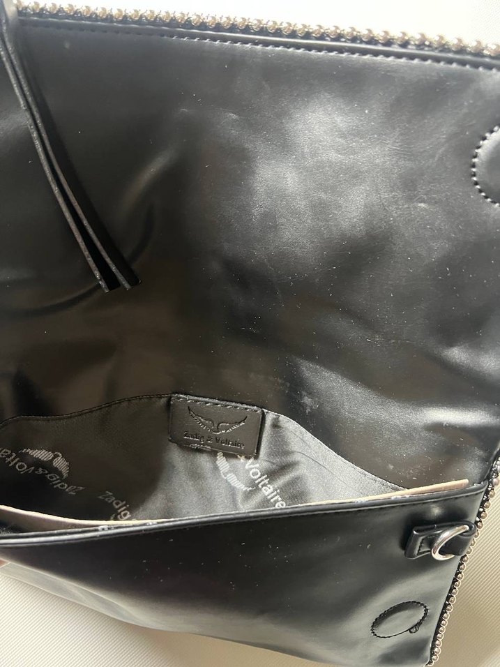 Zadig & Voltaire Siyah El Çantası - Görsel 5
