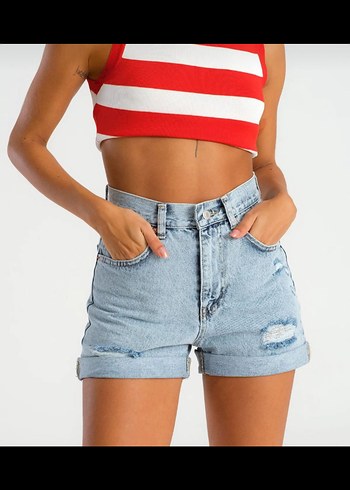 m Beden Its Basic Denim Şort