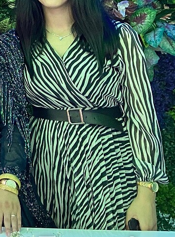 Çizgili elbise
