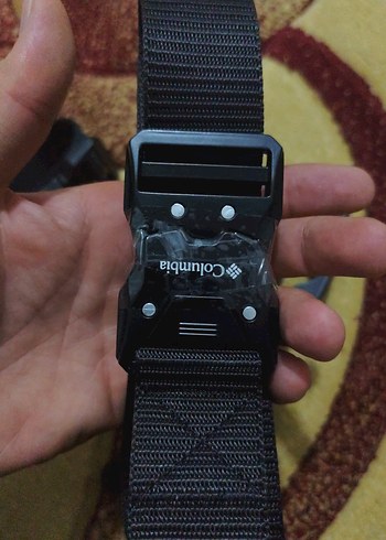 Columbia Siyah Erkek Biker Kemer