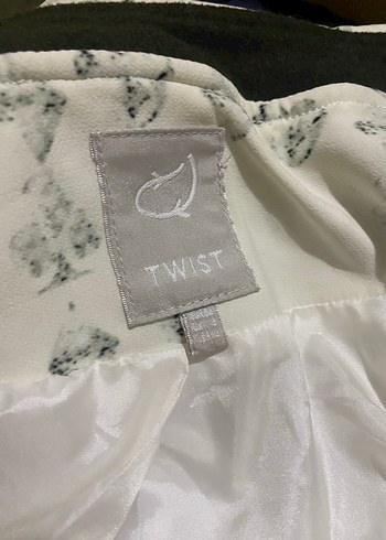 s Beden çeşitli Renk Twist trenç