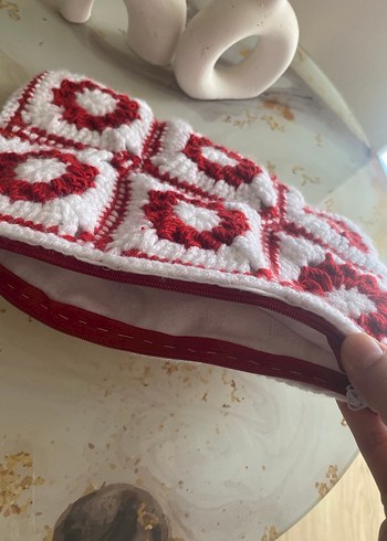 Motifli makyaj çantası - Görsel 3