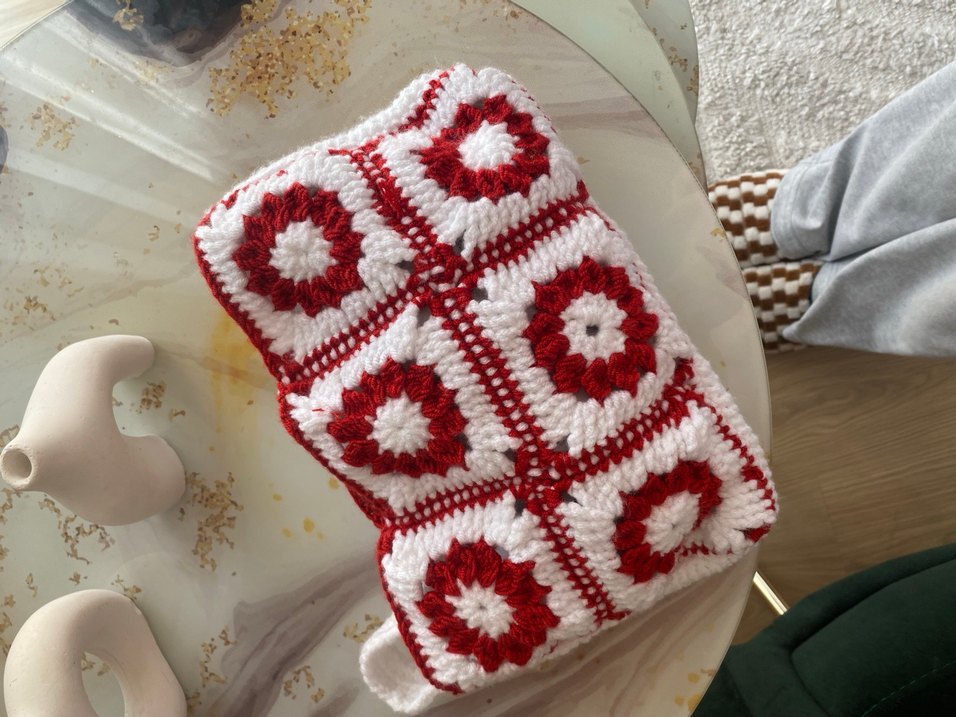 Motifli makyaj çantası - Görsel 2