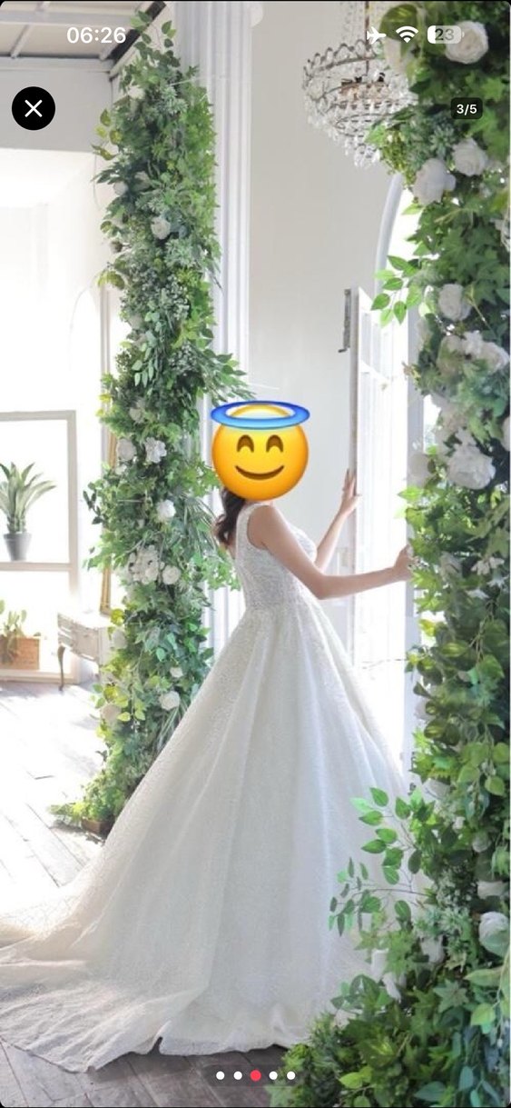 Gelinik sadece 1saatlik çekimde giyildi - Görsel 3